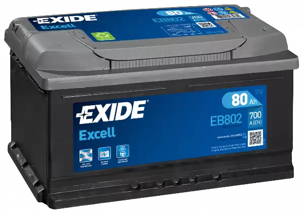 80 EXIDE EXCELL EB802 700А r