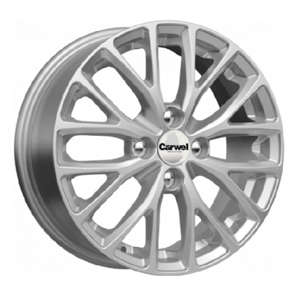 Литой диск Carwel 6.0x15 4/100 Хуко (Rio II) ET46 d-54,1 SLT