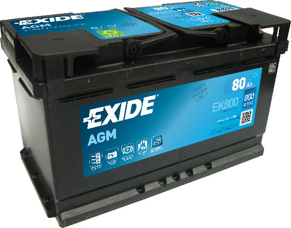 80 EXIDE EXCELL AGM EК800 800A r