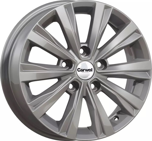 Литой диск Carwel 6.0x15 5/100 Амур ET38 d-57.1 SB